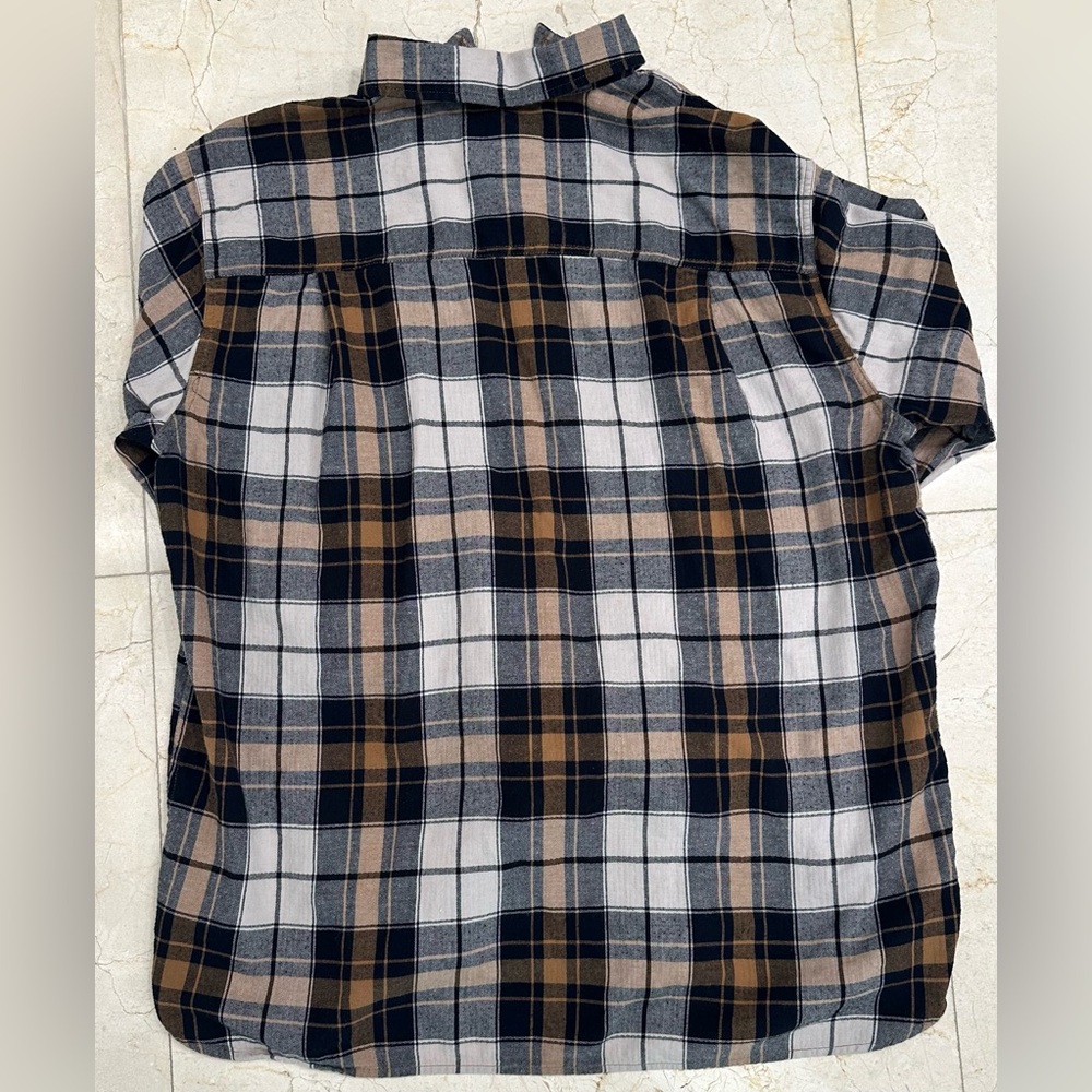 Woolrich Men’s Button Up Long SleeveShirt XL 100% Organic Cotton - Picture 3 of 4